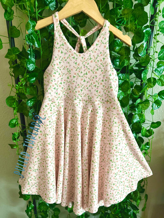 5T RTS Rosette dress